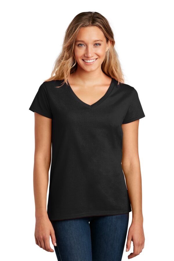 District DT8001 Women's RE-TEE V-NECK