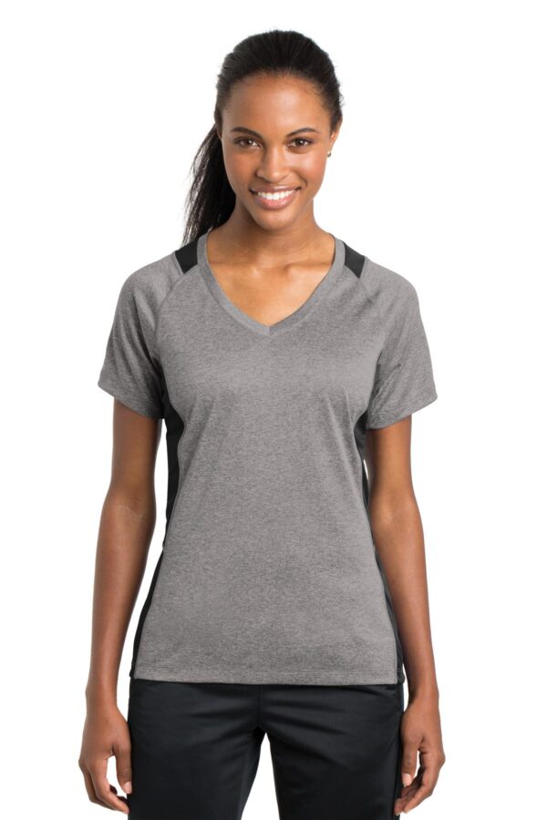 Sport-Tek LST361 Heater Colorblock Contender Ladies Tees