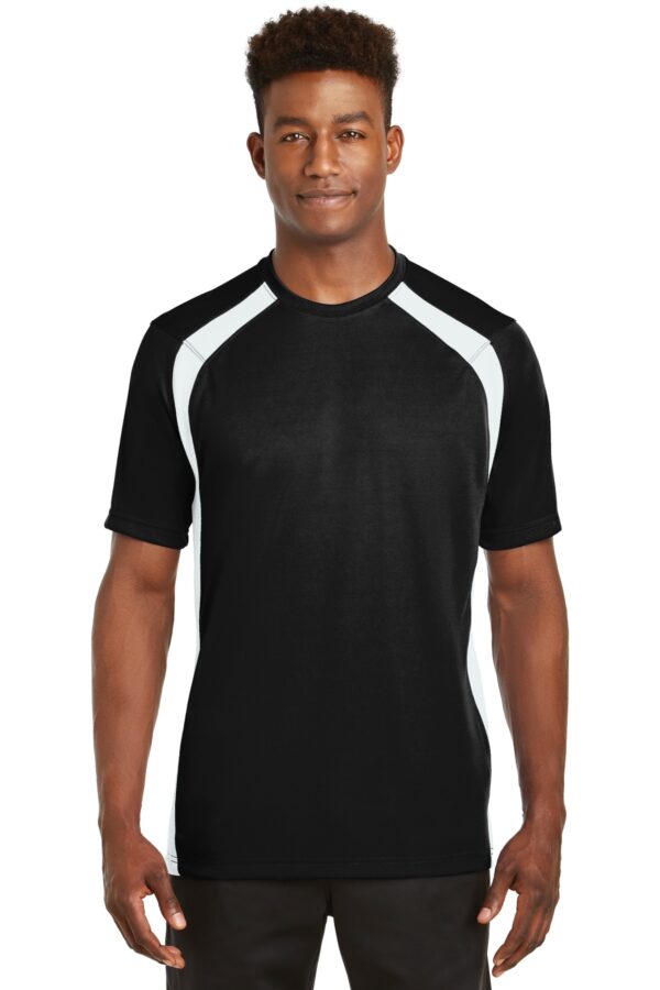 Sport-Tek T478 Dry Zone ColorBlock Crew Adult Tees